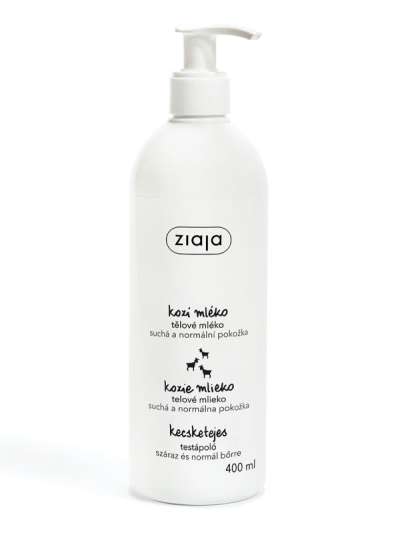 Ziaja kecsketejes testápoló - 400 ml