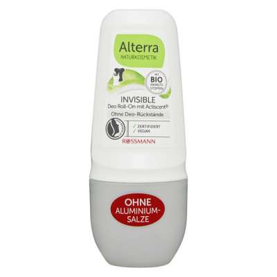 Alterra Invisible golyós dezodor - 50 ml