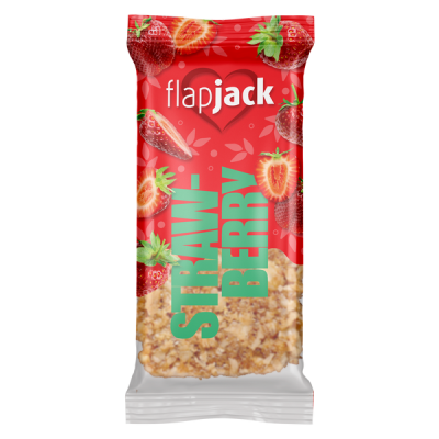 Flapjack zabszelet liofilizált eperrel - 100 g