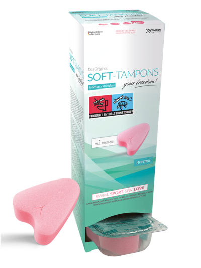 Joydivision soft tampons normal dispenser - 10 db