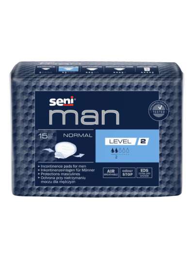 Seni Man Normal Level 2 férfi inkontinencia betét - 15 db