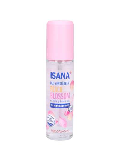 Isana pumpás dezodor peach blossom - 75 ml