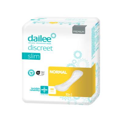 Dailee Discreet Premium Slim Normal inkontinencia betét – 30 db