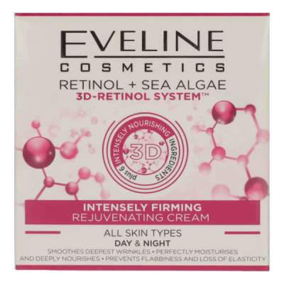 Eveline Retinol+Tengeri Alga nappali/éjszakai feszesítő krém - 50 ml