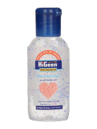 HiGeen Together in Love kézfertőtlenítő gél vitamin gyöngyökkel -  50 ml