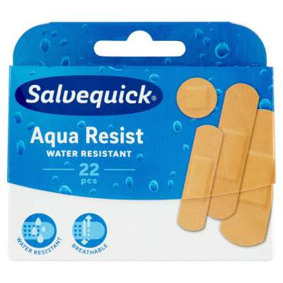 Salvequick sebtapasz, 4 féle méret - 22 db