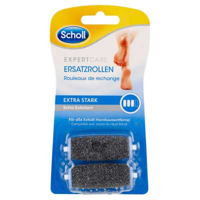 Scholl Velvet Smooth extra kemény utántöltő rotációs fej gyémántkristályokkal - 2 db