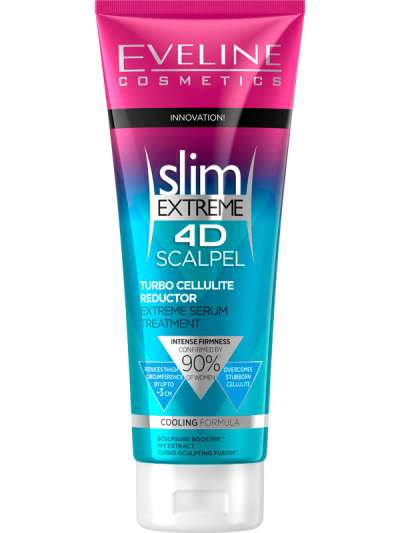 Eveline Slim Extra  4D Scalpel Cell Red Serum - 250 ml