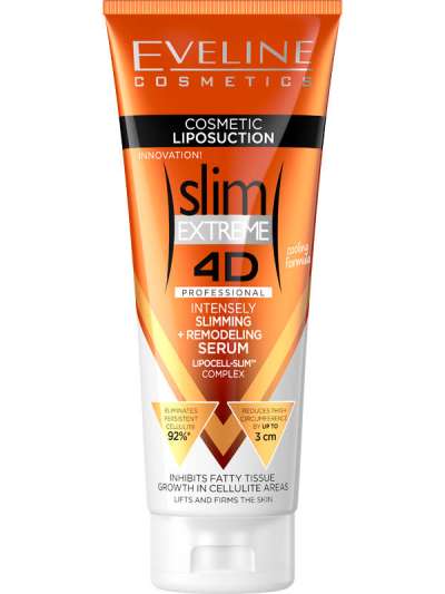 Eveline 4D kozmetikai zsírleszívás szérum - 250 ml