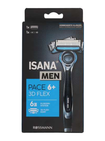 Isana Men 6 + 1 pengés borotva készülék + 1 betét - 1 db