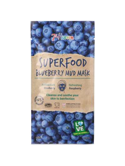 7th Heaven Superfood áfonya iszapmaszk - 10 g