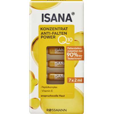 Isana Q10 Anti-ránc koncentrátum - 7 db