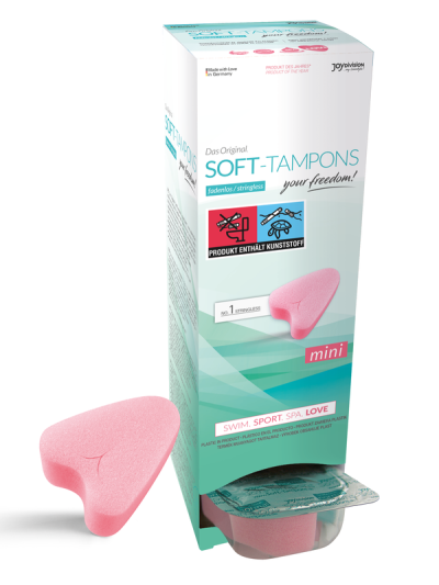 Joydivision soft tampons mini dispenser - 10 db