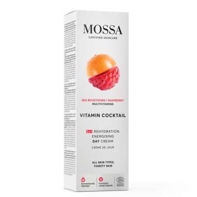 Mossa VITAMIN COCKTAIL Intenzív hidratáló és energetizáló nappali arckrém - 50 ml