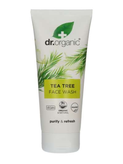 Dr. Organic arclemosó bio teafaolajjal - 200 ml