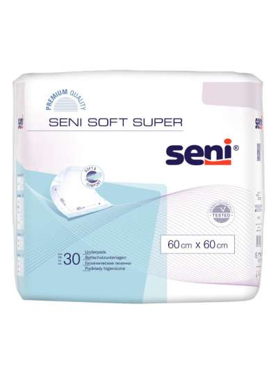 Seni soft super betegalátét 60 x 60 cm - 30 db