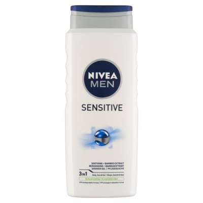 NIVEA MEN Sensitive Tusfürdő - 500 ml