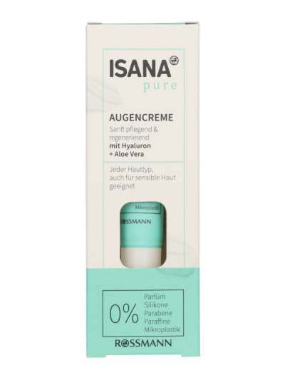Isana Pure szemkörnyékápoló krém - 15 ml