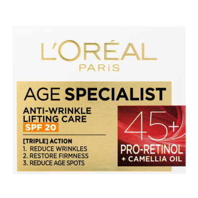 L'Oréal Paris Age Specialist nappali krém 45 + SPF 20 - 50 ml