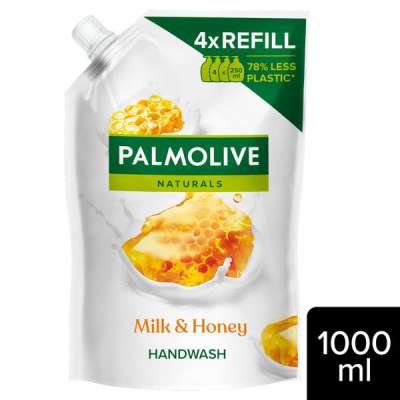 Palmolive Naturals Milk & Honey folyékony szappan utántöltő - 1000 ml