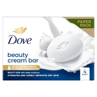 Dove Beauty Cream szépségápoló krémszappan 4 x 90 g - 360 g