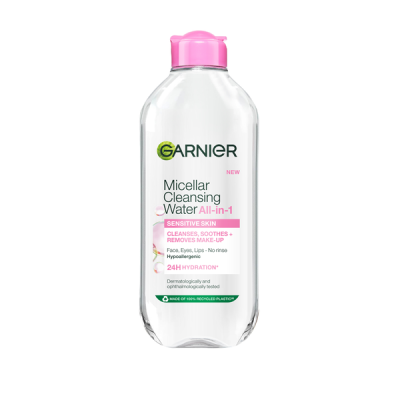 Garnier Skin Naturals micellás víz 3in1 érzékeny bőrre - 400 ml