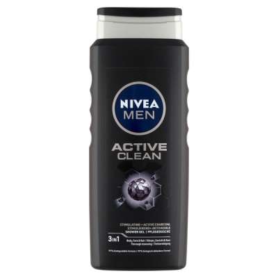 Nivea Men active clean tusfürdő - 500 ml