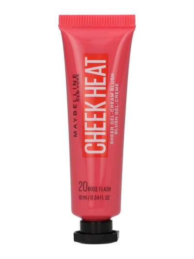 Maybelline Cheek Heat pirosító/ 20 Rose Flash- 1 db