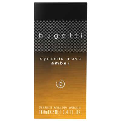 Bugatti Dynamic Move Amber férfi Eau de Toilette - 100 ml