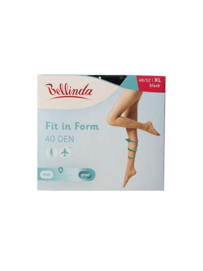Bellinda harisnya Fit In Form 40 fekete XL -1 db
