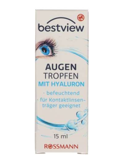 Best View szemcsepp hialuronnal - 15 ml