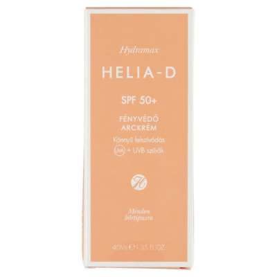Helia-D Hydramax fényvédő arckrém SPF50+ - 40 ml