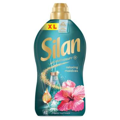 Silan Aromatherapy Relaxing Maldives öblítő 62 mosás - 1364 ml