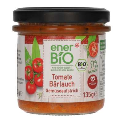 Ener-Bio paradicsomkrém medvehagymával - 135 g