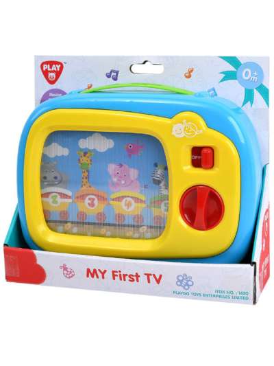 Playgo zenélő bébi TV - 1 db