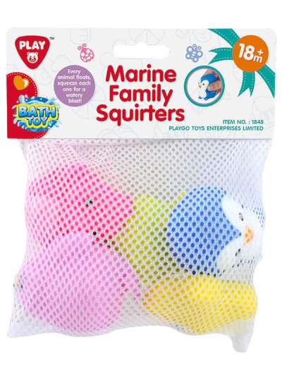 Playgo vizet spriccelő puha tengeri állatkák - 1 db