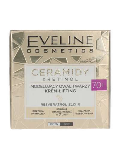 Eveline Ceramides & Retinol Lifting arckrém 70+ - 50 ml