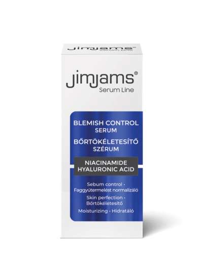 JimJams Serum Line bőrtökéletesítő niacinamid és hialuronsav szérum - 30 ml