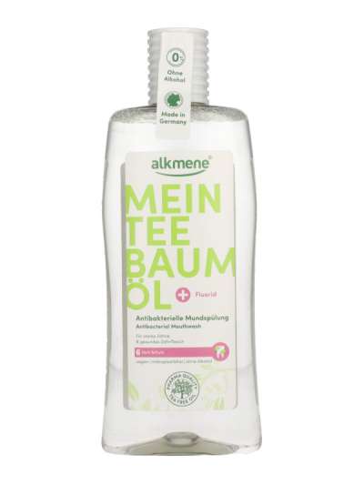 Alkmene Antibakteriális szájvíz teafaolajjal - 500 ml