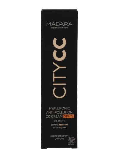 MÁDARA SPF15 CC krém hialuronsavval-medium - 40 ml