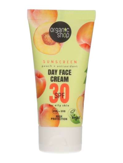 Organic Shop mindennapos arcápoló krém SPF30 - 50 ml