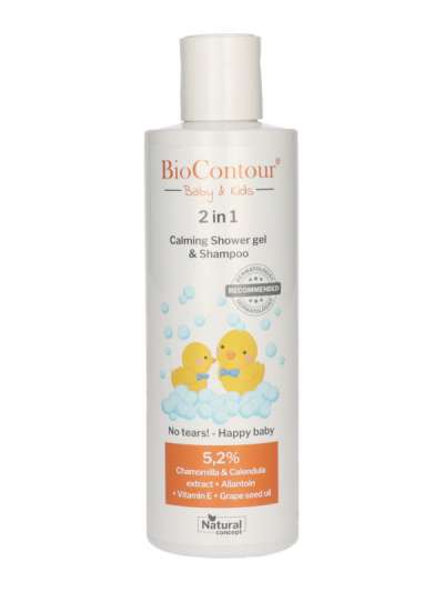 BioContour Baby 2in1 fürdető & sampon - 250 ml
