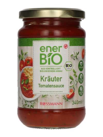 Ener-Bio fűszeres paradicsomszósz - 340 ml