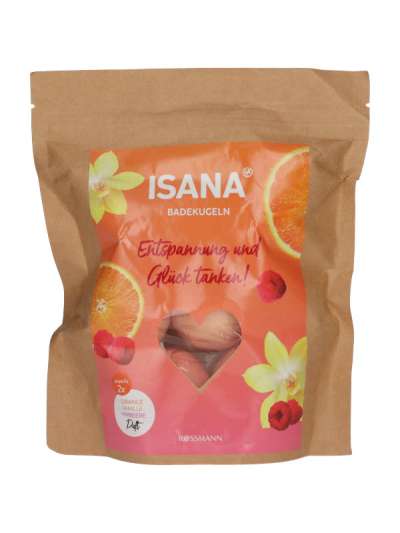 Isana Entspannen und Glück fürdőgolyó 6x50 g - 300 g
