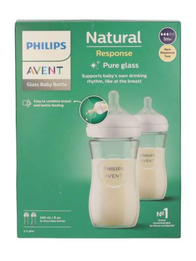 Philips Avent Natural cumisüveg 240 ml - 2 db