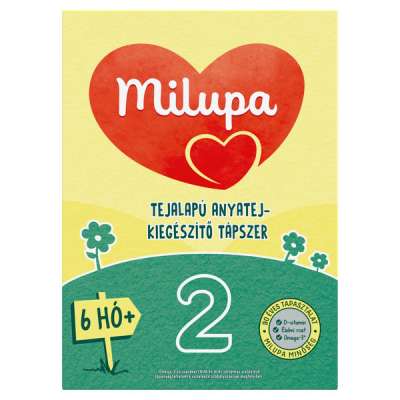 Milupa 2 tejalapú anyatej-kiegészítő tápszer 6 hónapos kortól - 500 g