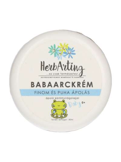 HerbArting Naturkozmetikum baba arckrém - 30 ml