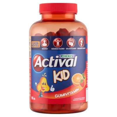 Béres Actival Kid gumivitamin - 90 db