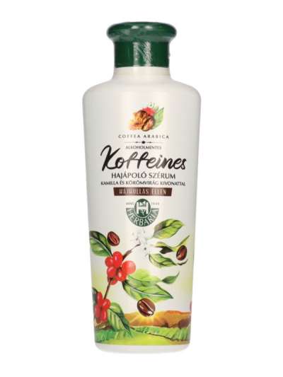 Herbária hajápoló szérum koffeinnel - 250 ml