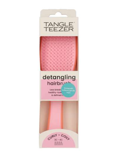 Tangle Teezer Ultimate Detangler Naturally Curly Mango Pink hajkefe - 1 db